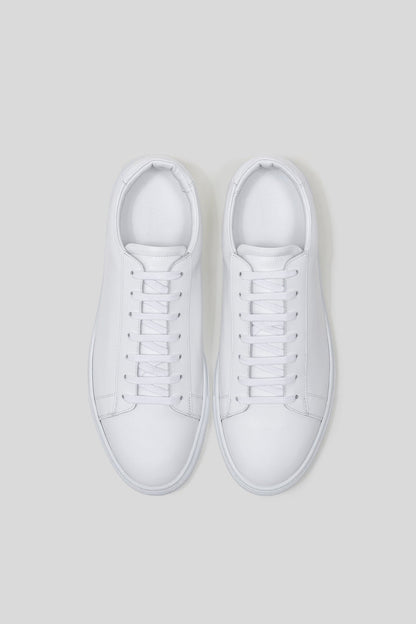 White Calfskin Città Sneaker