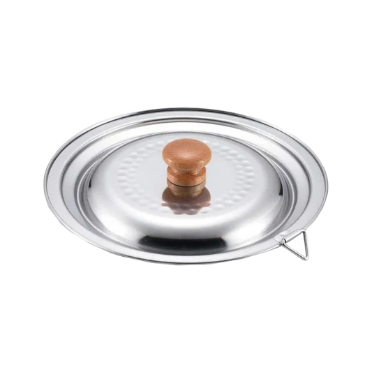 Yoshikawa Yukihira Lid 14-16cm – Made in Japan – Stainless Steel