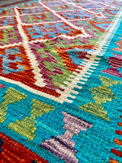 Afghan Chobi Kilim Rug | 4' 3" x 5' 9"