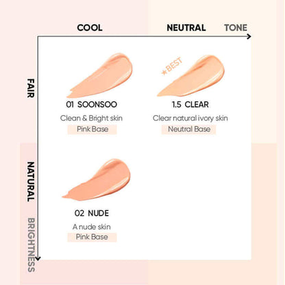 Amuse Dew Jelly Vegan Cushion 15g