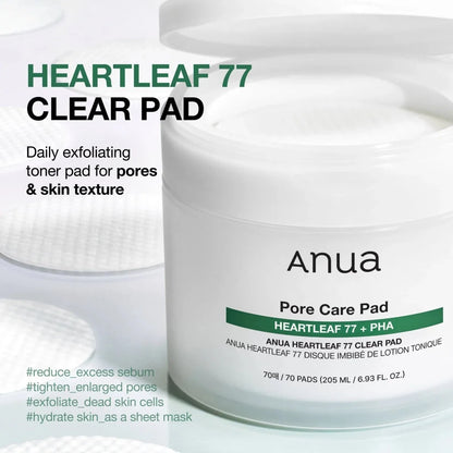 Anua Heartleaf 77% Toner Pad 150ml / 70pads