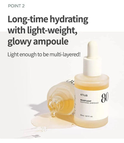 Anua Heartleaf 80% Ampoule 30ml