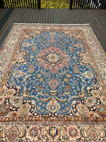 Aseman | 11' 4" x 8' 3" | Persian Kashmar Rug
