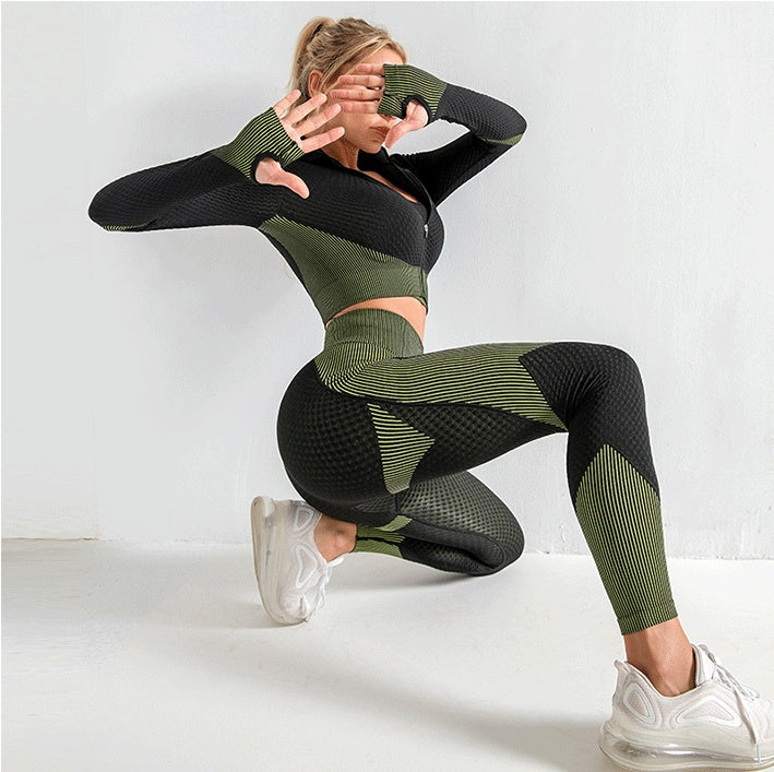 Women’s Yoga Set – Stylish Workout & Fitness Activewear Outfit