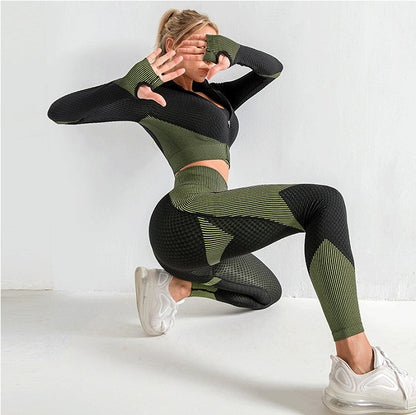 Women’s Yoga Set – Stylish Workout & Fitness Activewear Outfit