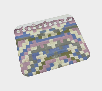 Small | Desk Mat | Painted Mosaic