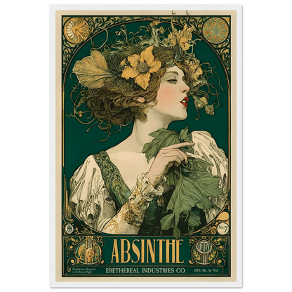 L’Absinthe d’Ombre - Poster & Framed Print