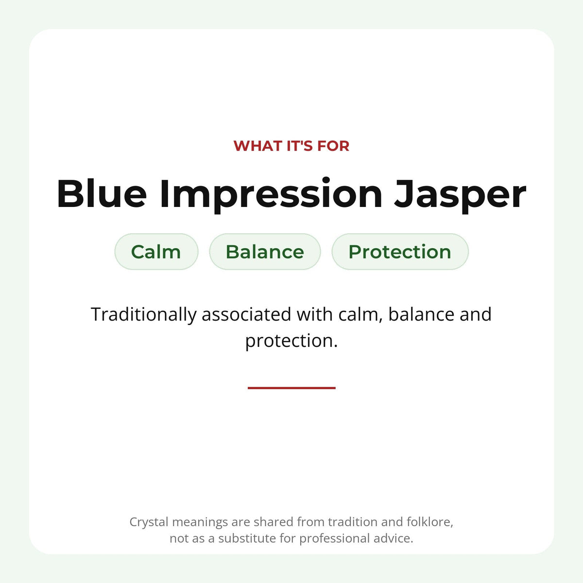 Blue Impression Jasper Round Bracelet - 8mm (Enhanced)