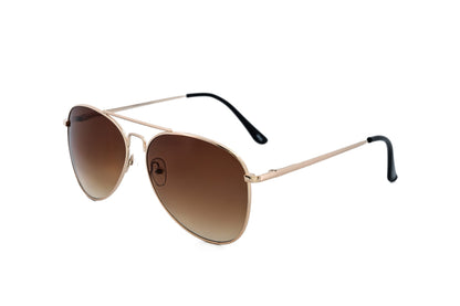 Solenza – Gold Aviator Sunglasses | Bolero Eyewear