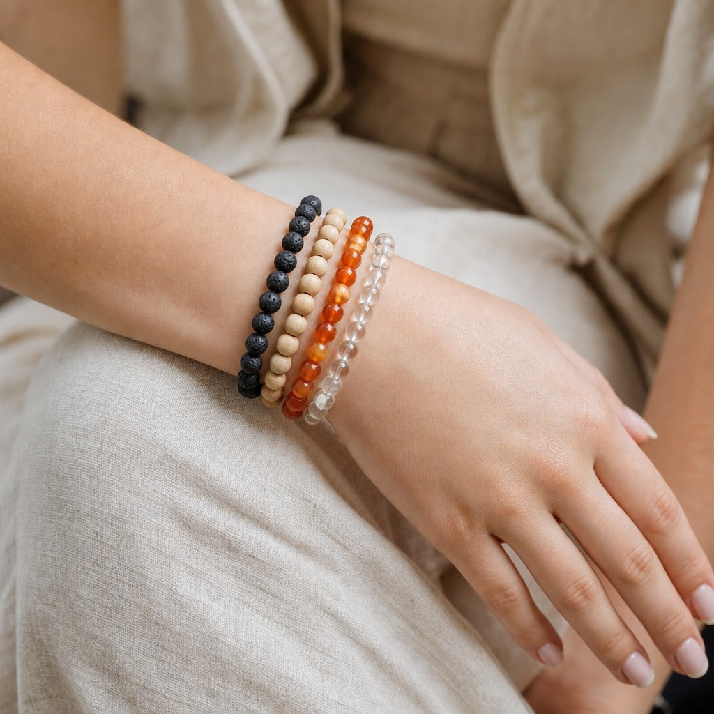 Carnelian A Round Bracelet