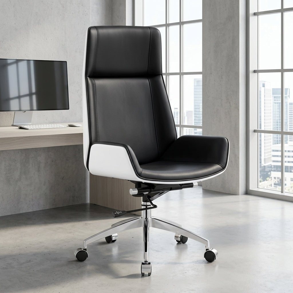 Cartagena Premium Two-Tone Leather Office Chair