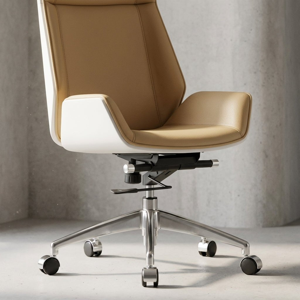 Cartagena Premium Two-Tone Leather Office Chair