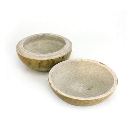 Soapstone Trinket Box - 4" Wide
