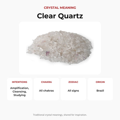 Clear Quartz A Tumbled Stones - Assorted