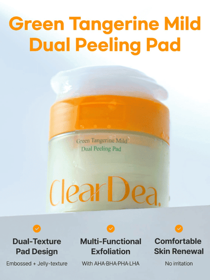 ClearDea Mild Dual Peeling Pad 140ml / 50 pads