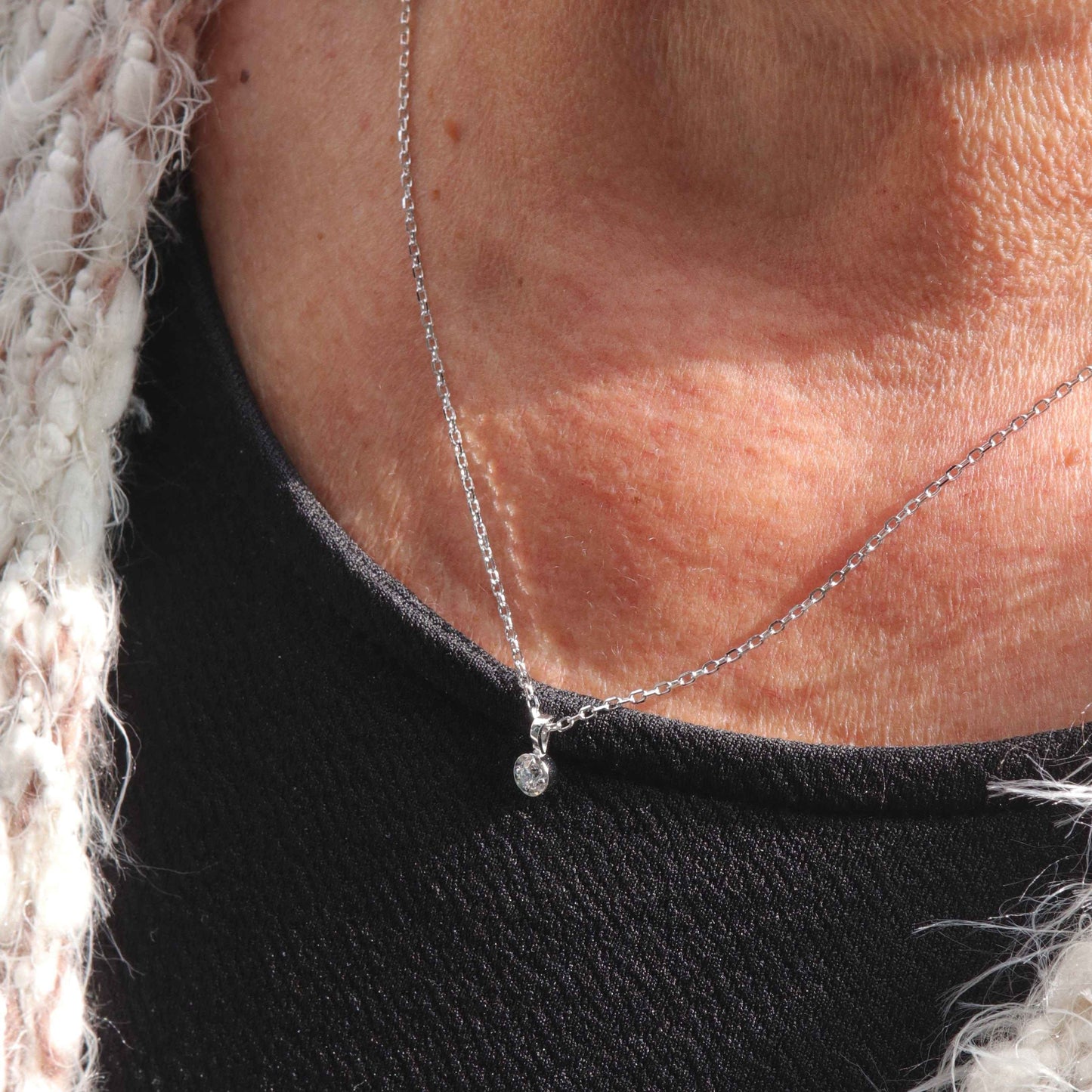 Collier Classique en argent sterling