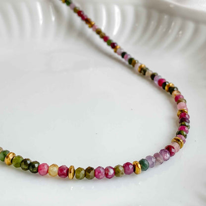 Collier en tourmaline et hématite | IRIS