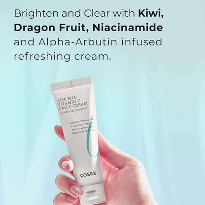 COSRX Refresh AHA BHA Vitamin C Daily Cream 50ml