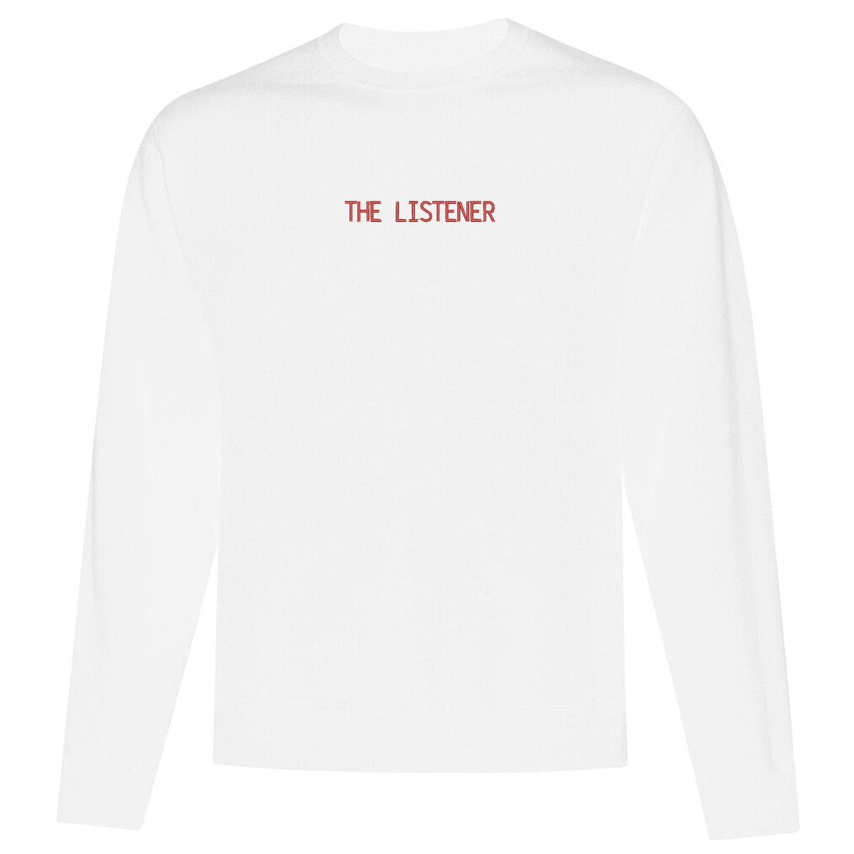 Crewneck "The Listener" brodé