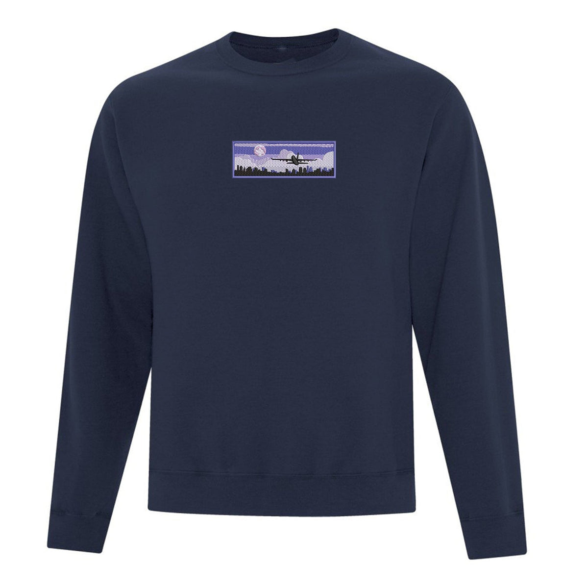 Crewneck Avion brodé