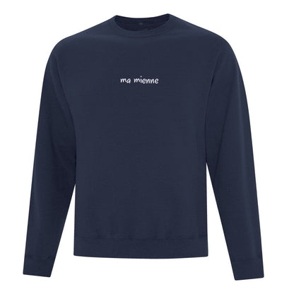 Crewneck "Ma mienne" brodé