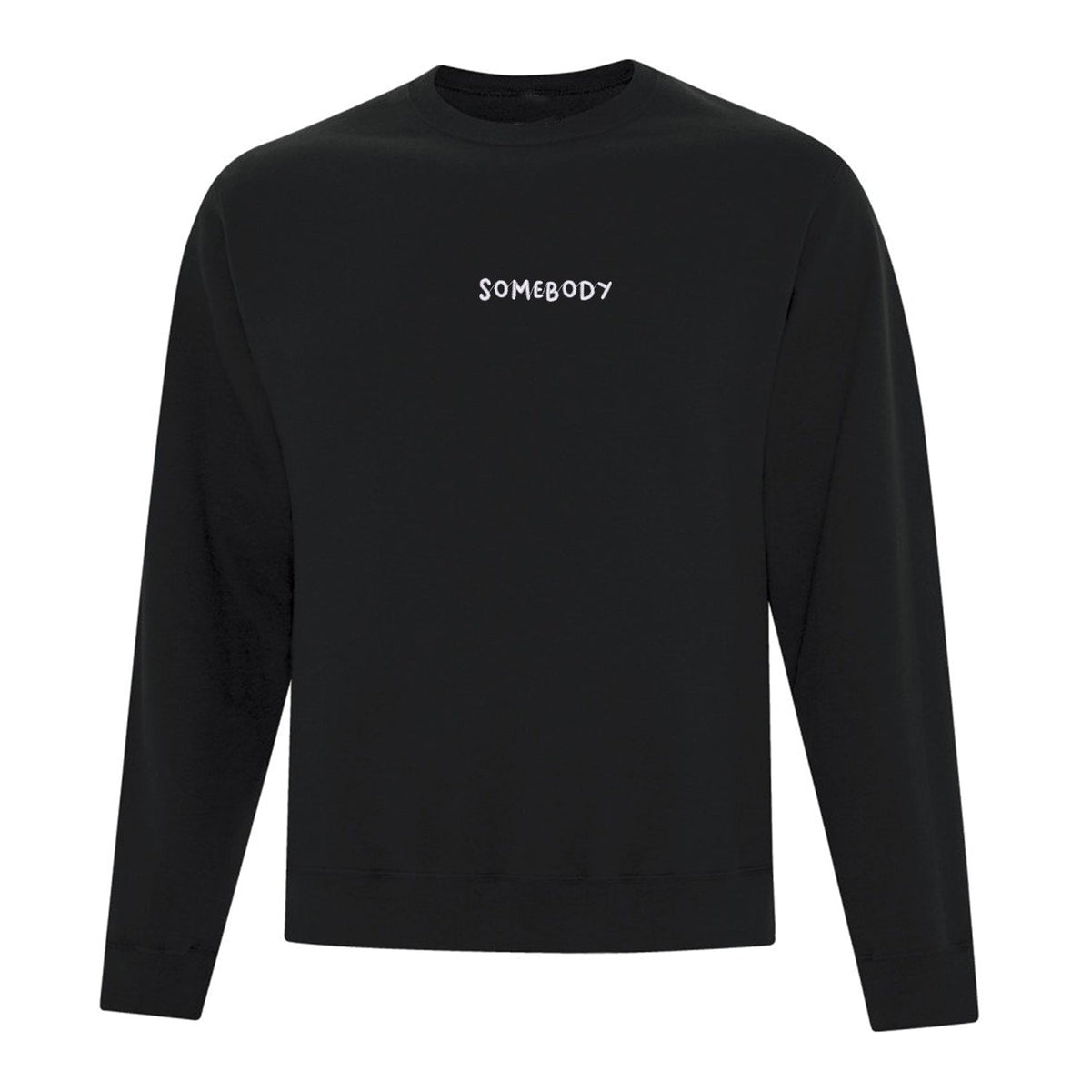 Crewneck "Somebody" brodé