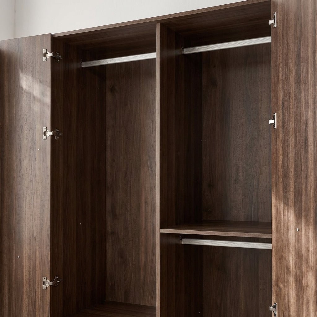 Dalumd Two-Door Wooden Wardrobe