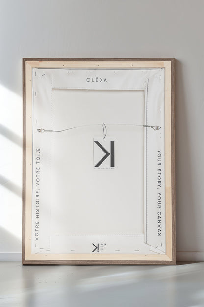 SANTÉ!, Oeuvre sur toile étirée