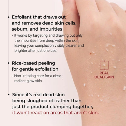 Dr.Melaxin Peel Shot Exfoliating Black Rice Ampoule 80ml