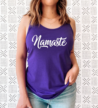 Namaste Racerback Tank Top