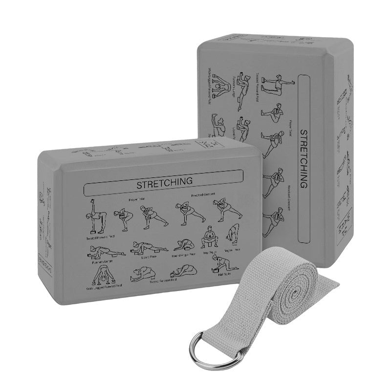 Wholesale EVA Yoga Block & Stretch Band Set – Yoga & Dance Training Accessories