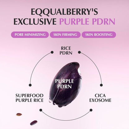 Eqqualberry Purple PDRN Pore Minimizing Serum 30ml