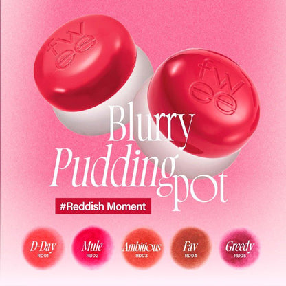 fwee Lip & Cheek Blurry Pudding Pot 5g