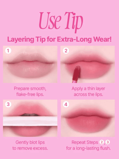 Fwee Pink Obsession Stay-Fit Lip Tint 3.8g