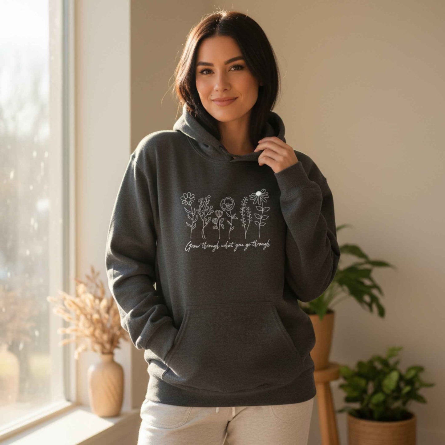 Grow Through What You Go Through Hoodie
