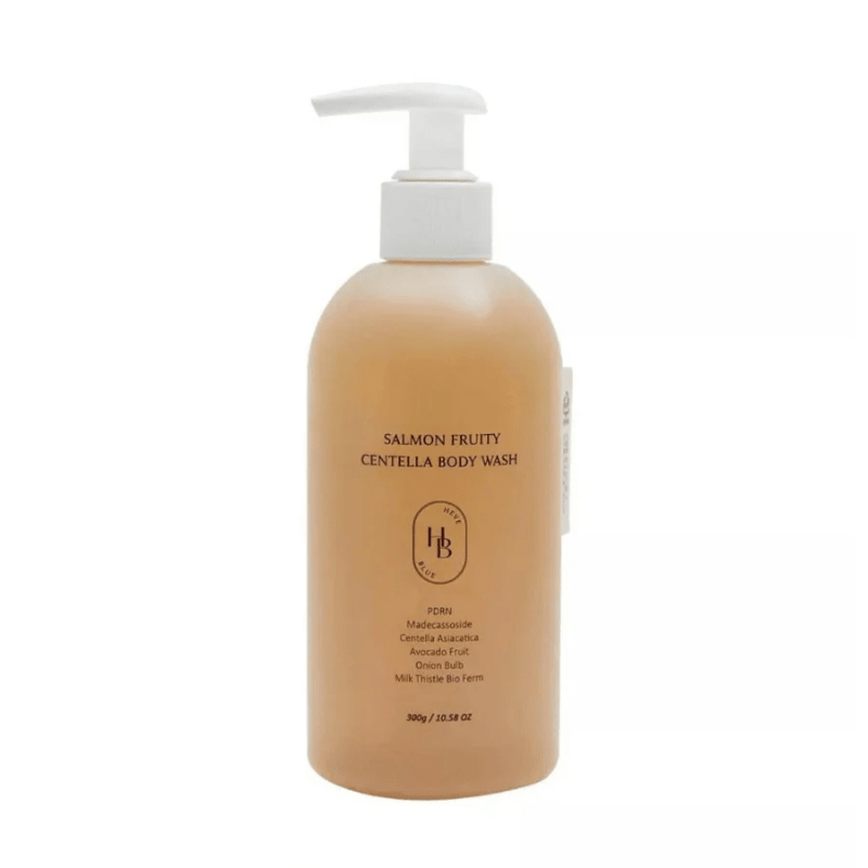 HEVEBLUE Salmon Fruity Centella Body Wash 300ml