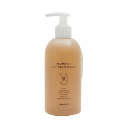 HEVEBLUE Salmon Fruity Centella Body Wash 300ml