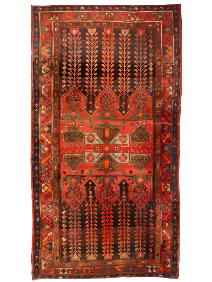 9'8" x 5' 3" | Vintage Kurdish Koliyai Rug
