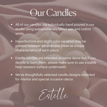 Hand Poured Santa Soy Candle | Christmas Festive Decor