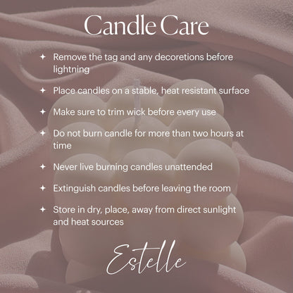 Large Soy Wax Clam Shell Candle | Home Decor