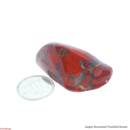 Brecciated Jasper Tumbled Stones