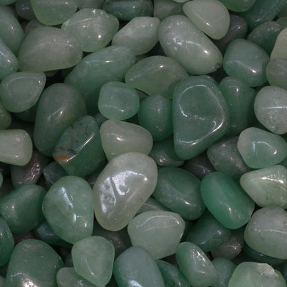 Green Aventurine Tumbled Stones - Brazil
