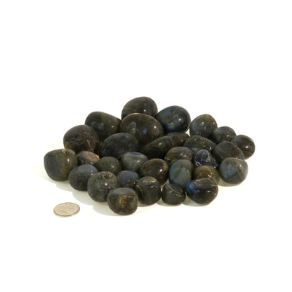 Labradorite A Tumbled Stones - Madagascar