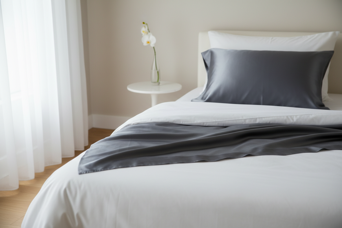 100% Mulberry Silk Pillowcase - Best for Hair & Skin (22 Momme)