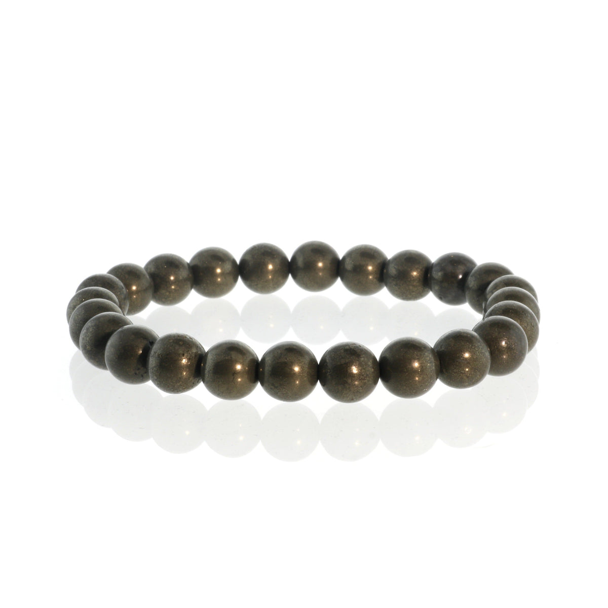 Pyrite Round Bracelet