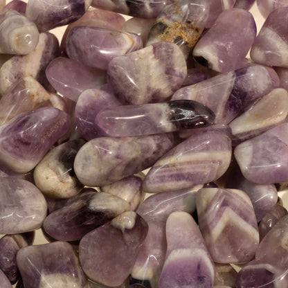 Amethyst Chevron A Tumbled Stones