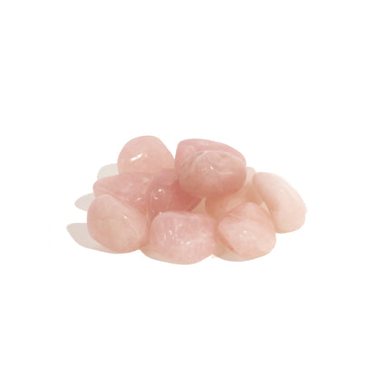 Rose Quartz Tumbled Stones A Quality - Brazil