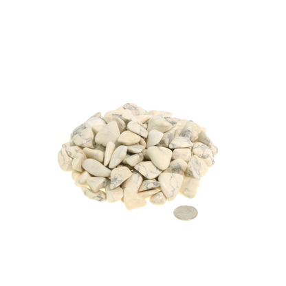 Howlite Magnesite Tumbled Stones