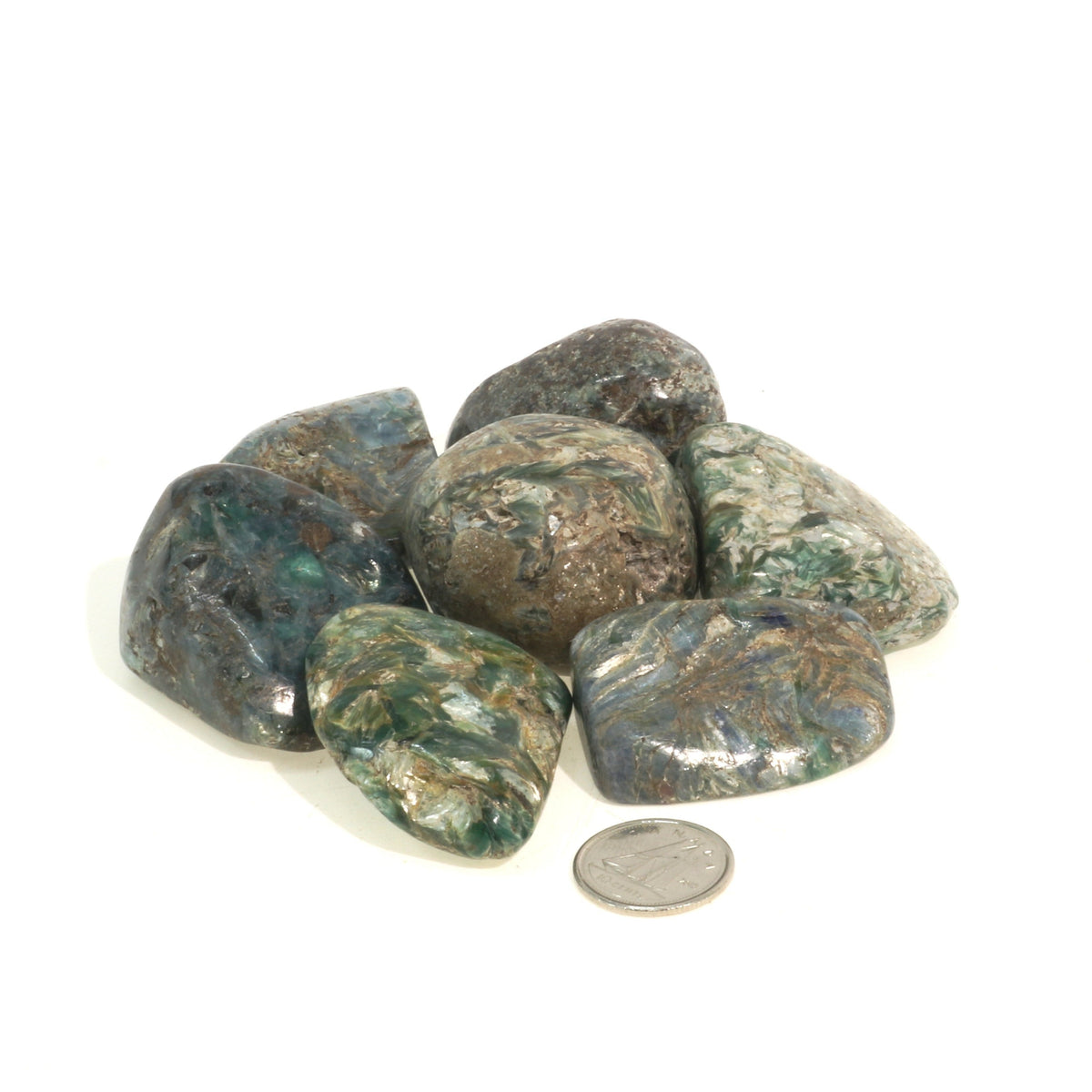 Kyanite Green Tumbled Stones