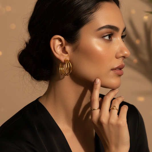 Modern Circle Hoops